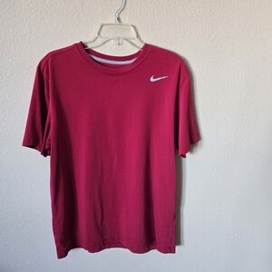 Nike Men's Vibrant Red Short Sleeve Tee